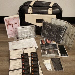 Mary Kay Cosmetic Bag With Samples